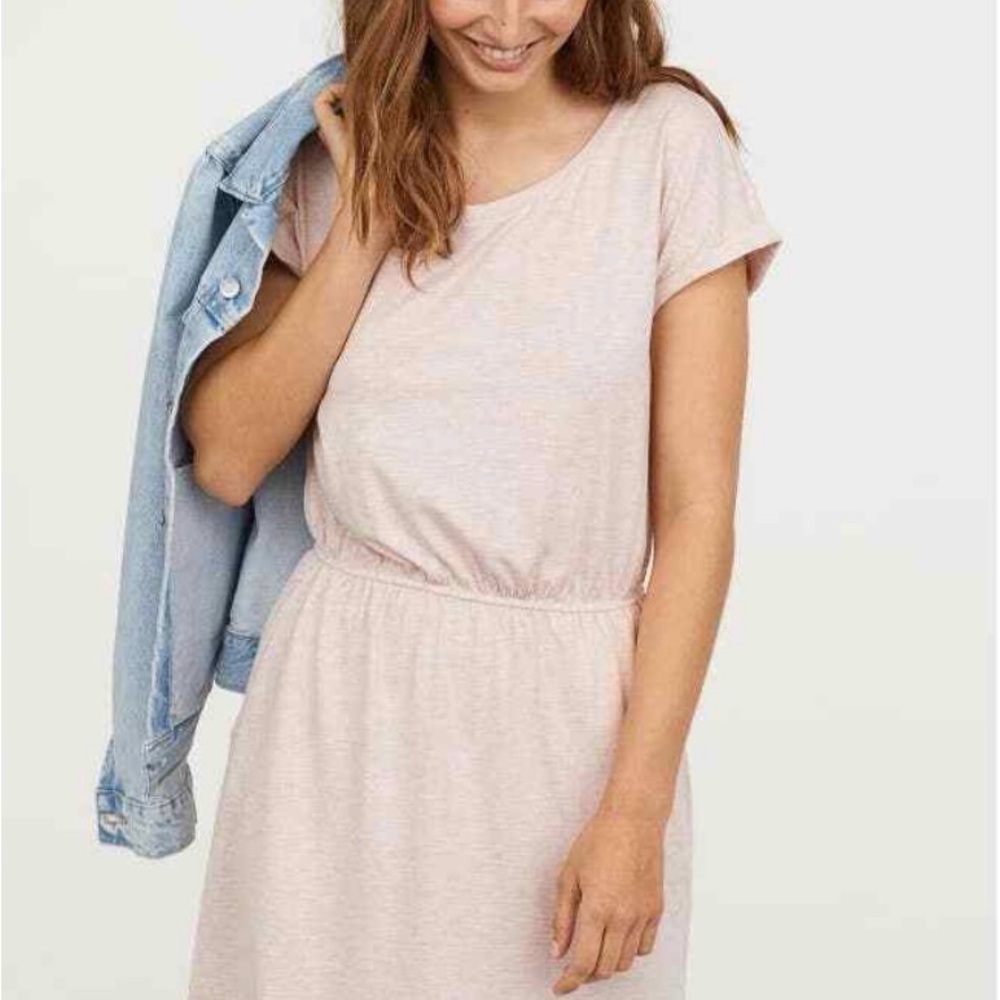 H$M Casual Pink TShirt Dress NWT